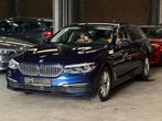 BMW 518 dA Automaat Leder Camera Trekhaak LED Prof Navi, Autos, BMW, 5 places, Cuir, Carnet d'entretien, 123 g/km