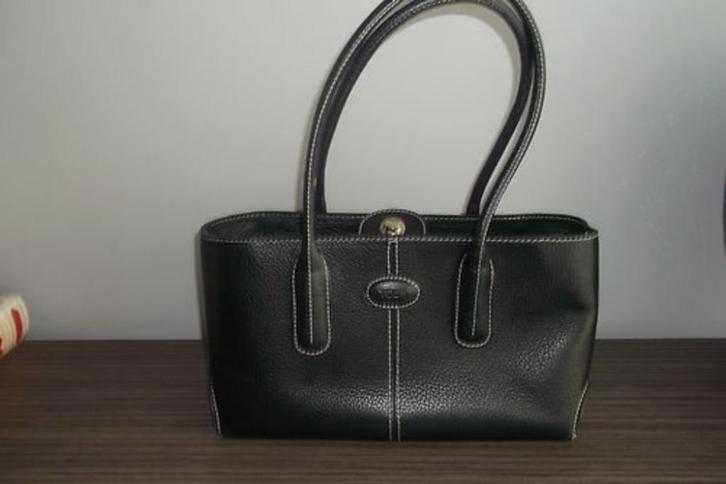 Tod's zwarte tas als nieuw, Handtassen en Accessoires, Tassen | Damestassen, Zo goed als nieuw, Zwart, Ophalen of Verzenden