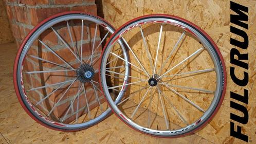 Fulcrum Lichte Stevig wielenset + 10 speed Cassette + banden, Fietsen en Brommers, Fietsonderdelen, Racefiets, Wiel, Ophalen of Verzenden