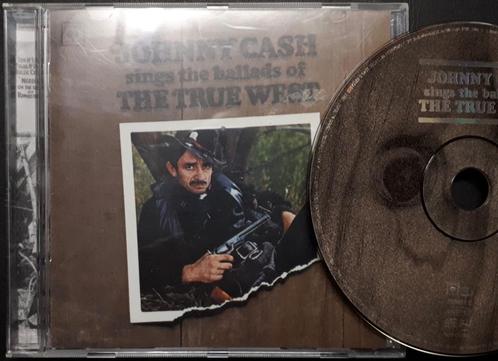 JOHNNY CASH - Sings the ballads of the true west (22 tracks), Cd's en Dvd's, Cd's | Country en Western, Zo goed als nieuw, Verzenden