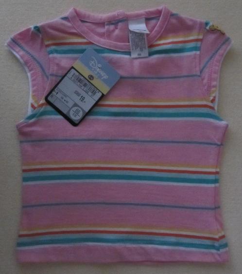 T-Shirt - Disney - Maat 68/6maand - NIEUW !, Kinderen en Baby's, Babykleding | Maat 68, Nieuw, Meisje, Shirtje of Longsleeve, Ophalen of Verzenden