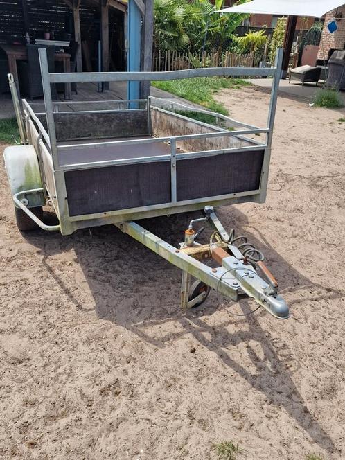 Aanhangwagen 750kg 225cm x 125cm, Auto diversen, Aanhangers en Bagagewagens, Gebruikt, Ophalen