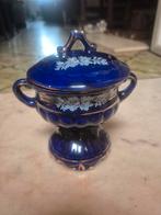 Zeer mooie kobaltblauwe decoratieve urn in zeer goede staat., Antiek en Kunst, Ophalen