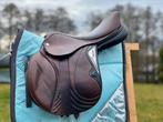 Equiline Challenge Double Leather springzadel, Dieren en Toebehoren, Paarden en Pony's | Zadels, Ophalen of Verzenden, Zo goed als nieuw