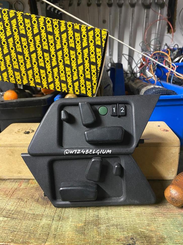 Mercedes w124 W126 W201 500SEC stoelschakelaars interieur, Auto-onderdelen, Interieur en Bekleding, Mercedes-Benz, Gebruikt, Ophalen