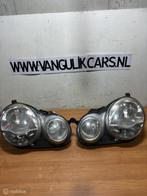 Koplamp origineel set Volkswagen Polo 9N ('01-'05, Gebruikt, Volkswagen, Ophalen of Verzenden, Volkswagen
