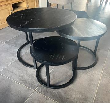Set de 3 tables basses Weba, Enlèvement, Comme neuf