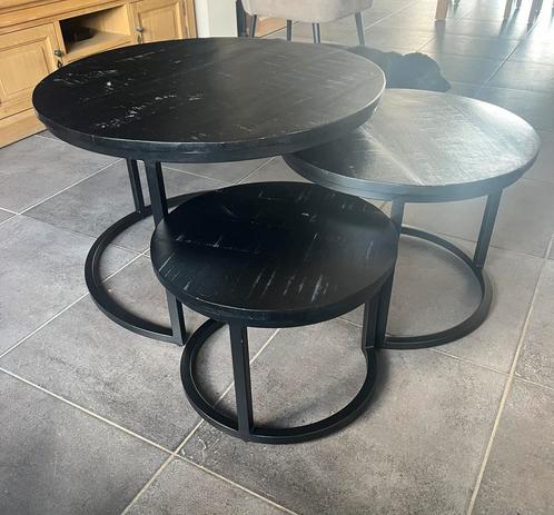 Weba set van 3 salontafels, Huis en Inrichting, Tafels | Salontafels, Zo goed als nieuw, Ophalen