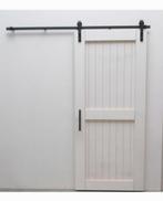 Nieuwe Schuifdeur  MDF wit gegrond  235x100 cm, Doe-het-zelf en Bouw, Deuren en Vliegenramen, Ophalen, Schuifdeur