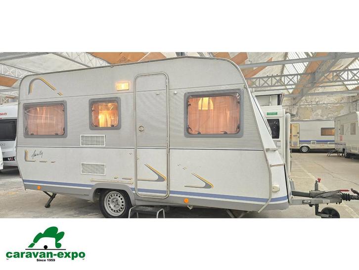 DETHLEFFS FAMILY 430T, Caravans en Kamperen, Caravans, Bedrijf, tot en met 4, 750 - 1000 kg, Dethleffs, 4 tot 5 meter