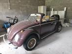 Volkswagen Beetle Cabriolet 1960 Onderstel ok Mechaniek ok, Auto's, 4 zetels, Achterwielaandrijving, 4 cilinders, Overige bekleding