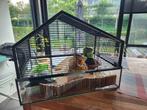 Mooie hamsterkooi + toebehoren, Ophalen, Zo goed als nieuw