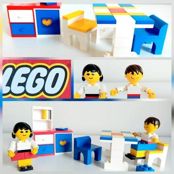 Lego vintage 70´setje ; meubels , popjes .... beschikbaar voor biedingen