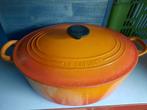 Le Creuset oranje ovenschotel 31cm, Ophalen, Zo goed als nieuw