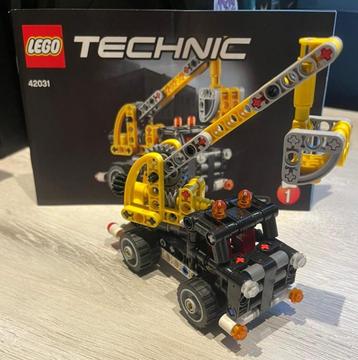 164. Lego Technic #42031 : Cherry Picker (100% compleet) beschikbaar voor biedingen