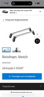 Dakdragers Mercedes GLE coupe C167, Autos : Divers, Porte-bagages, Enlèvement, Comme neuf