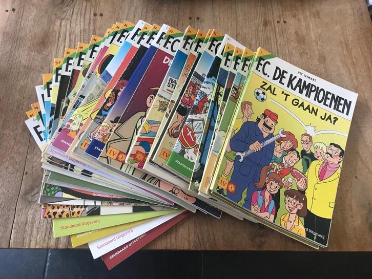 30 strips van F.C. De Kampioenen!!, Boeken, Stripverhalen, Gelezen, Meerdere stripboeken, Ophalen