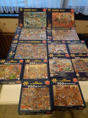 Puzzels J. v. Haasteren  54 tot 1000 stuks beschikbaar voor biedingen