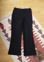 Zara elegante zwarte flared broek met splitjes, mt S, Kleding | Dames, Zara, Lang, Ophalen of Verzenden, Zo goed als nieuw