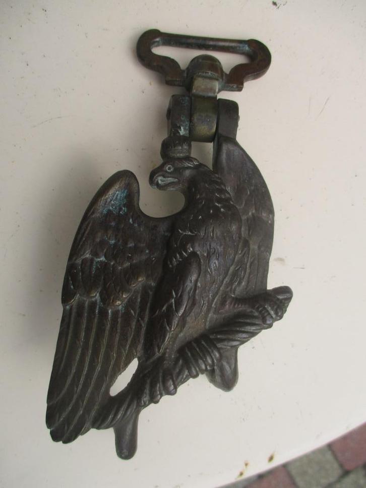 Duitse trommelhaak WOI, Verzamelen, Militaria | Algemeen, Landmacht, Overige typen, Ophalen of Verzenden