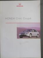 Honda Civic Coupe 2001 FRANS brochure, Ophalen of Verzenden, Honda