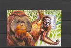 BLOKJE  MALAYSIA  POSTFRIS -  Orang-oetan, Postzegels en Munten, Verzenden, Postfris, Dier of Natuur