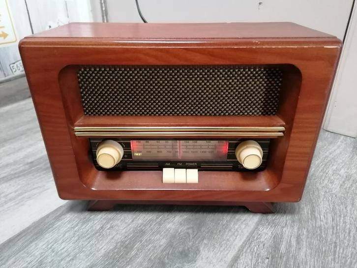 Ricatech PR190 50's Classic radio, Audio, Tv en Foto, Radio's, Zo goed als nieuw, Radio, Ophalen of Verzenden