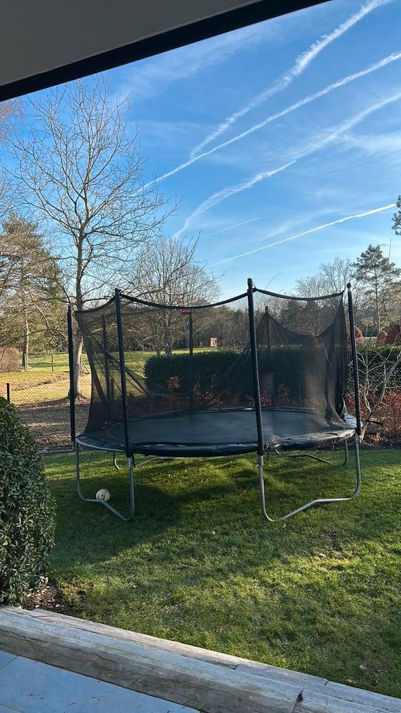 Trampoline, Kinderen en Baby's, Speelgoed | Buiten | Trampolines, Gebruikt, Ophalen