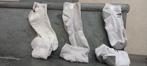 7 paar witte enkelkousjes L, Vêtements | Hommes, Chaussures, Comme neuf, Autres types, Enlèvement ou Envoi, Blanc