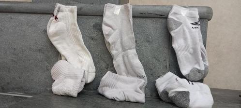 7 paar witte enkelkousjes oa UMRO, Kleding | Heren, Schoenen, Zo goed als nieuw, Overige typen, Wit, Ophalen of Verzenden
