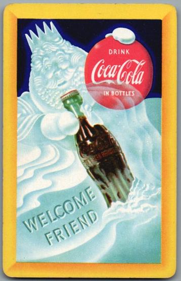 carte à jouer - LK8461 - Coca cola 1958/01