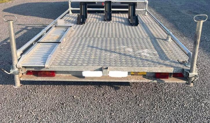 Motor-aanhanger TE HUUR!!, Motoren, Accessoires | Overige, Zo goed als nieuw, Ophalen of Verzenden