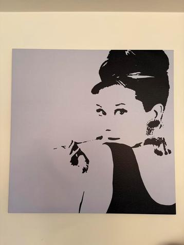 Peinture d'Audrey Hepburn, Enlèvement ou Envoi