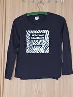 Donkergrijze longsleeve Zara Maat 140, Chemise ou À manches longues, Comme neuf, Zara Girls, Fille