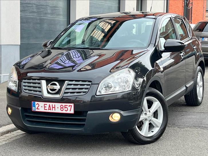 NISSAN QASHQAI 1.6i 2008 127MM KLIMAA DAKPANO GPS-BOEK, Auto's, Nissan, Bedrijf, Te koop, Qashqai, ABS, Achteruitrijcamera, Airbags
