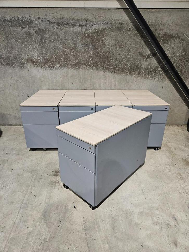 Kantoormeubilair met lade - Metaal - TDS, Huis en Inrichting, Kasten | Kleerkasten, Nieuw, Minder dan 100 cm, 50 tot 100 cm, 50 tot 75 cm