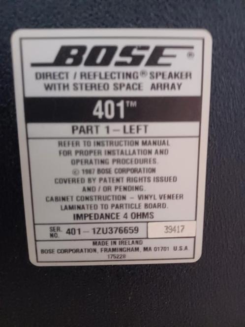 Bose speaker set, Audio, Tv en Foto, Luidsprekerboxen, Gebruikt, Bose, Ophalen