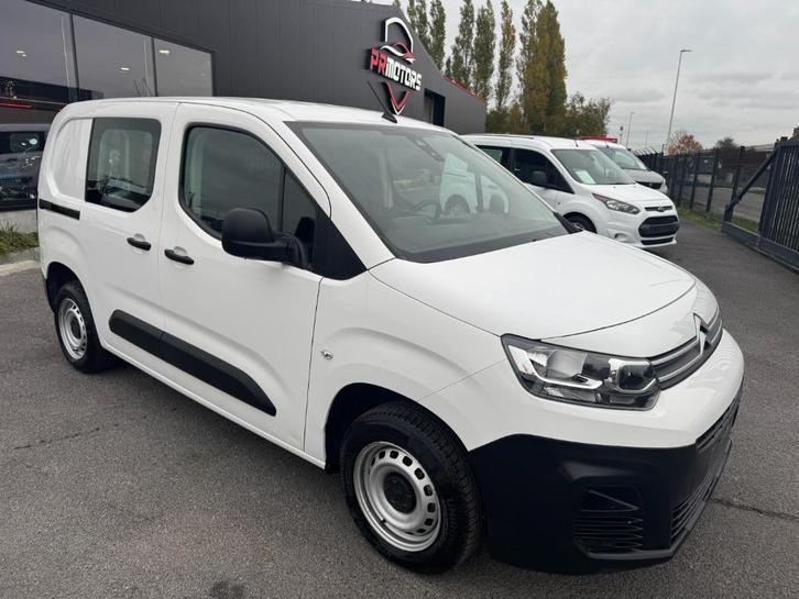 Citroen Berlingo lichte vracht benzine airco cruise pdc, Auto's, Bestelwagens en Lichte vracht, Bedrijf, Te koop, ABS, Airbags