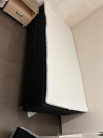 Eenpersoons Boxspring, Huis en Inrichting, Slaapkamer | Boxsprings, Ophalen, 90 cm, Eenpersoons, Zwart