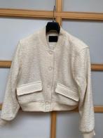 Ivoor bomberjack C&A  maat L, Kleding | Dames, Jasjes, Kostuums en Pakken, Beige, Maat 42/44 (L), Ophalen of Verzenden, Zo goed als nieuw