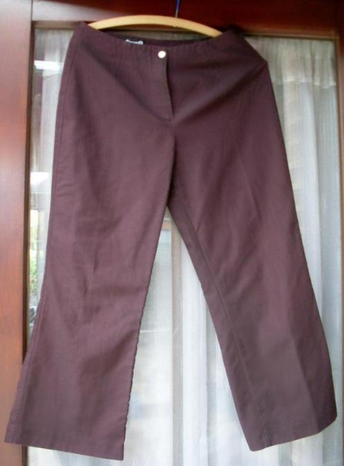 Donker paarse broek van Court One  by Gerry Weber maat 38, Kleding | Dames, Broeken en Pantalons, Gedragen, Maat 38/40 (M), Paars