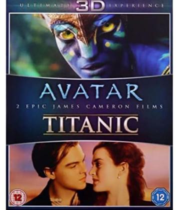 Blu-ray 3d Avatar-Titanic, CD & DVD, Enlèvement, Comme neuf