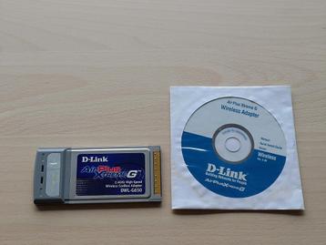 D-Link DWL-G650 wireless cardbus adapter, 802.11g, Enlèvement, Utilisé, D-LINK