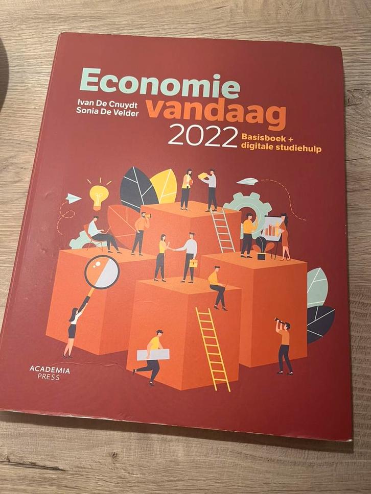 Ivan De Cnuydt - Economie vandaag 2022, Boeken, Economie, Management en Marketing, Ophalen