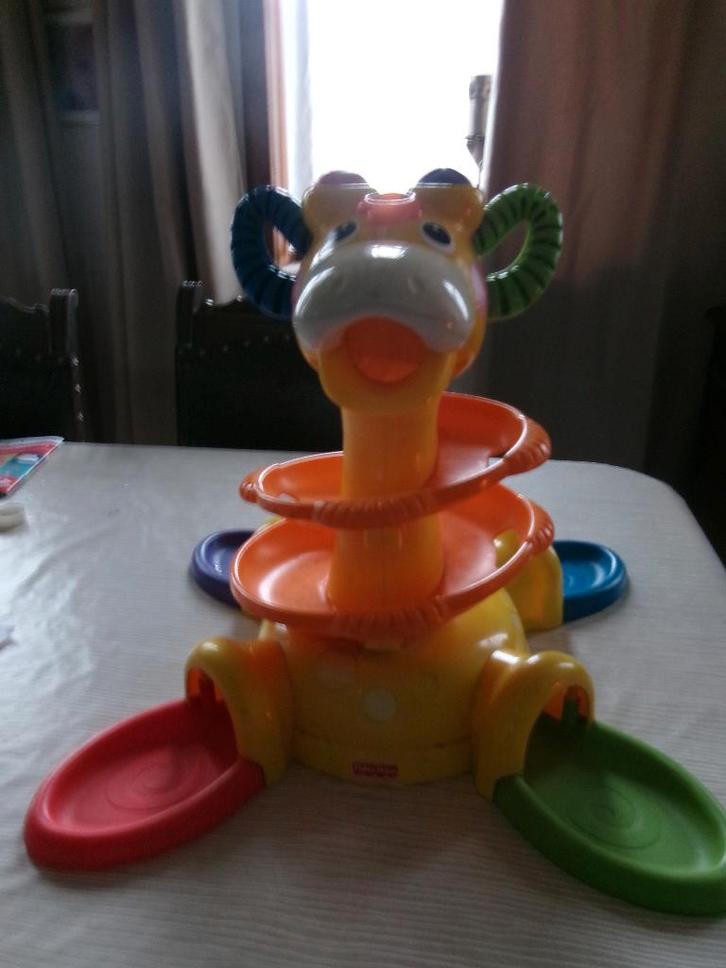 giraf knikker-ballen baan, Enfants & Bébés, Jouets | Éducatifs & Créatifs, Comme neuf, Enlèvement