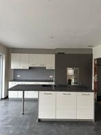 MODERN BRUIN KEUKEN + 6 ELECTRO + GEDEMONTEERD, Huis en Inrichting, Keuken | Complete keukens, Ophalen, Gebruikt, Hoekkeuken, Hout