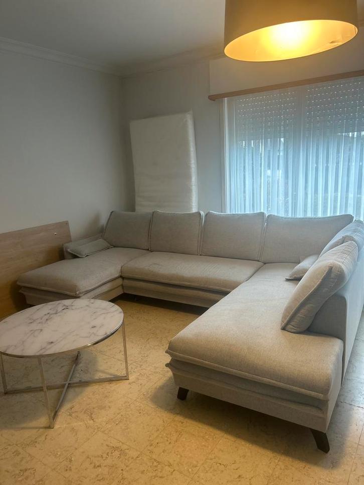 Fauteuil canape avec table basse, Maison & Meubles, Canapés | Coins salons complets, Utilisé, Enlèvement