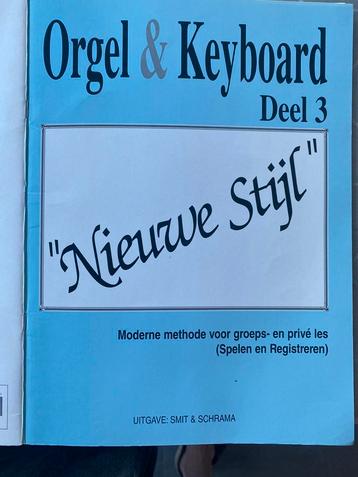 Orgel en keyboard deel 3, Musique & Instruments, Partitions, Clavier, Comme neuf, Populaire, Leçon ou Cours