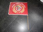 oude vlag Sport Lisboa e Benfica Glorioso voetbal vaandel, Ophalen of Verzenden