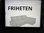 Hoekslaapbank met opbergruimte (Friheten Ikea), Huis en Inrichting, Slaapkamer | Slaapbanken, Ophalen, Zo goed als nieuw